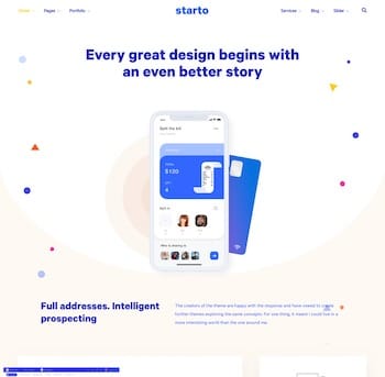 Home 9 – Starto SaaS Tech Startup WordPress